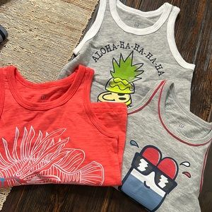Baby Gap 2T tank tops Brand New Boys.